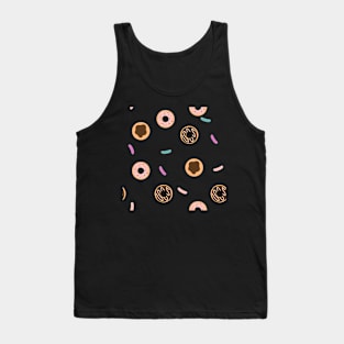 Sprinkles and donuts fun pattern Tank Top